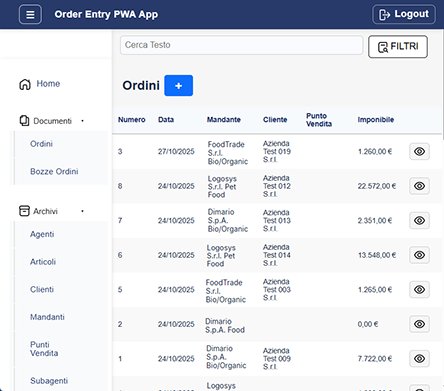 immagine laptop con agente rete vendita